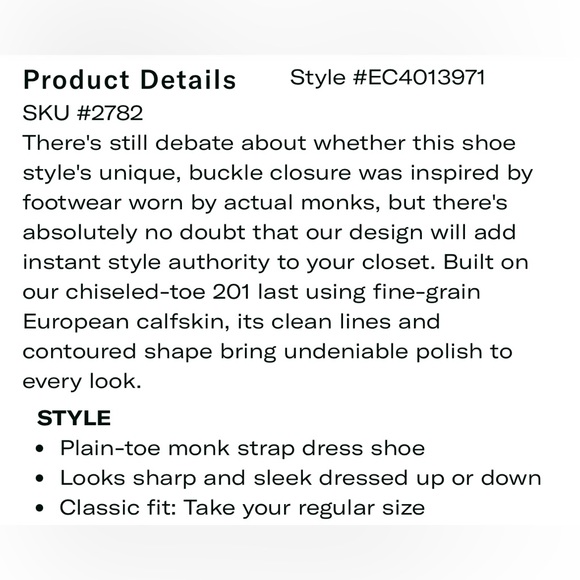 Allen Edmonds Plymouth - Picture 7 of 7